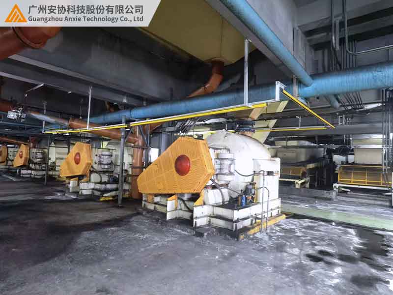 煤矿车间漫反射光栅安全防护网