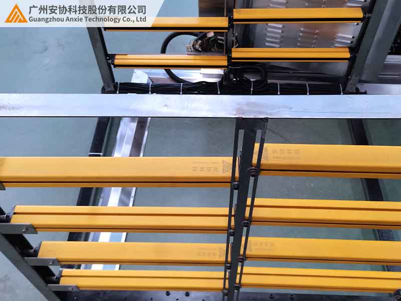安全光栅的间距如何影响检测能力
