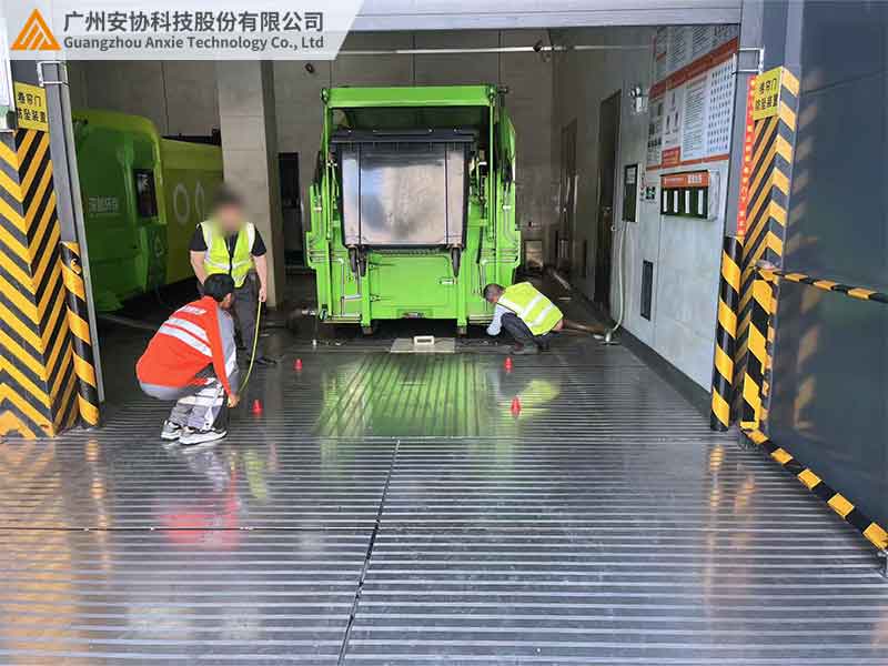 单边光栅在垃圾回收站的应用