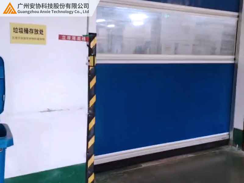 单边光栅控制卷闸门开关实例