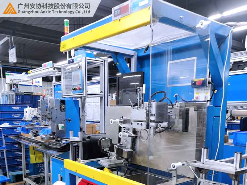 自动化装配线安全光栅的防护作用