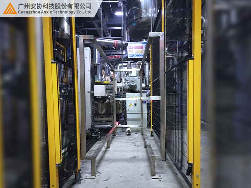 无盲区安全光栅实现零死角防护的方法